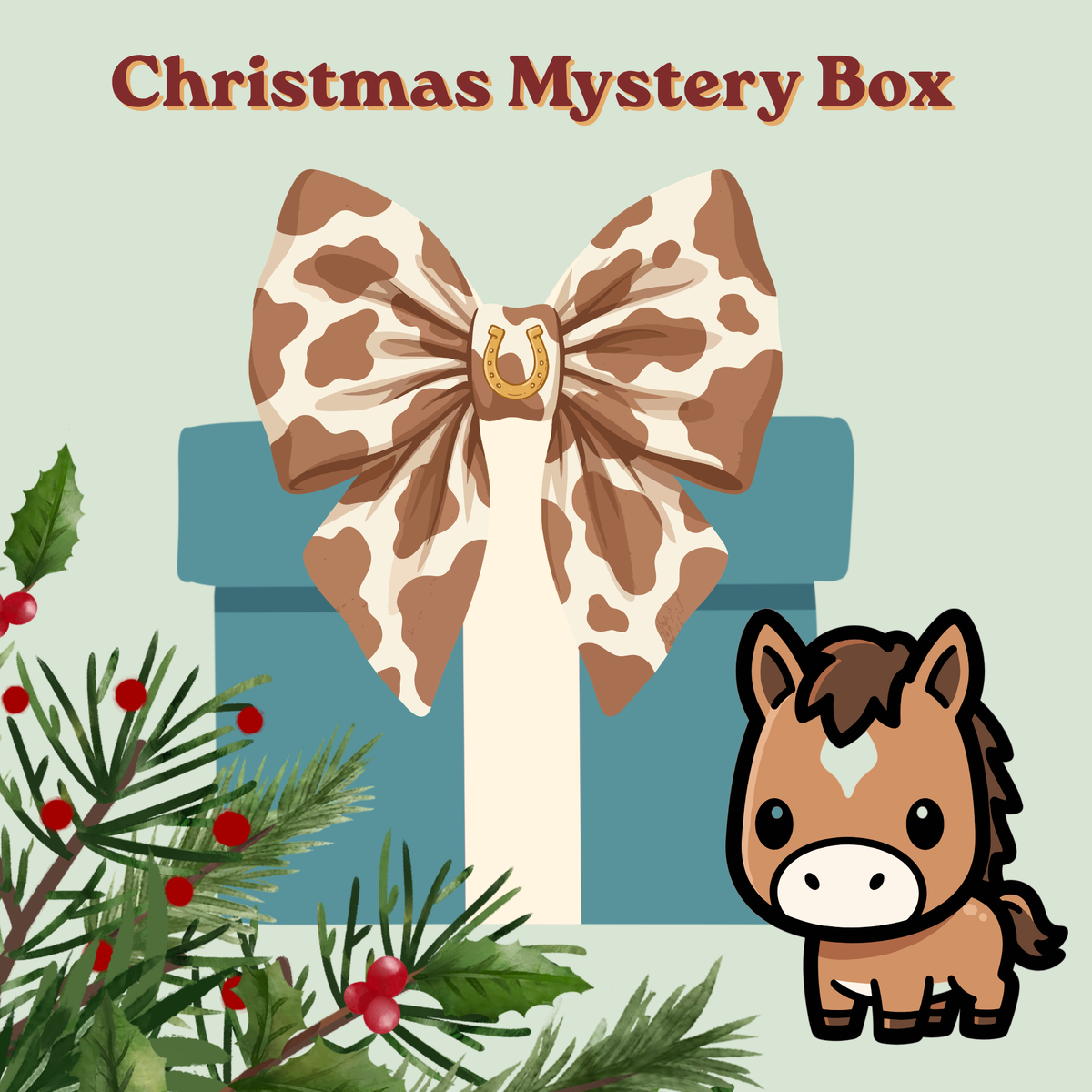 Christmas Gift Box - Paard